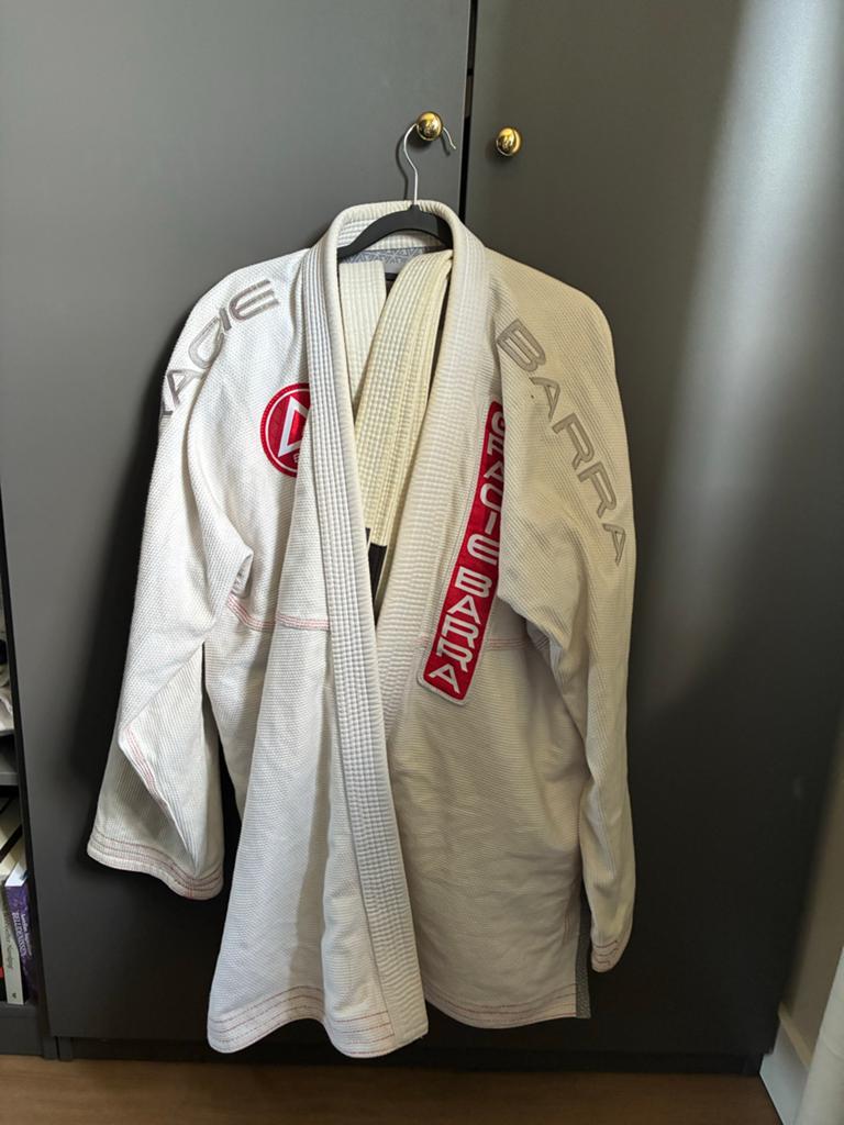 Gracie Barra Jiu-Jitsu Pak - Maat A4, Maat XL, Vechtsportpak, Ophalen of Verzenden, Zo goed als nieuw
