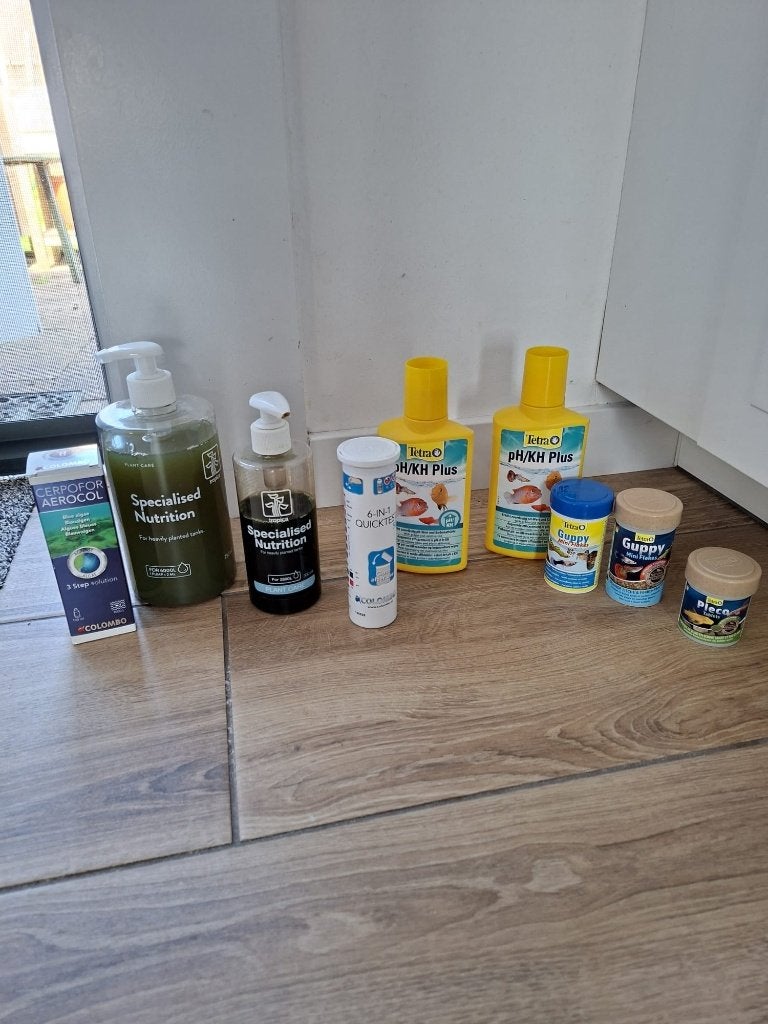 diverse verzorgingsproducten voor vissen, Ophalen of Verzenden, Zo goed als nieuw, Overige typen