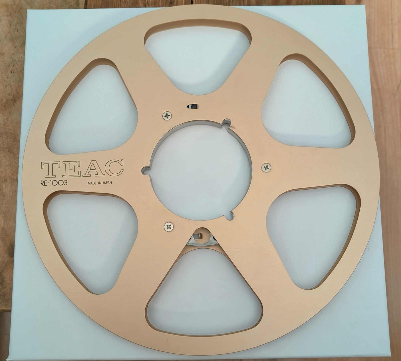 Teac RE-1003 empty reel/lege spoel voor bandrecorder, Verzenden, Onderdeel