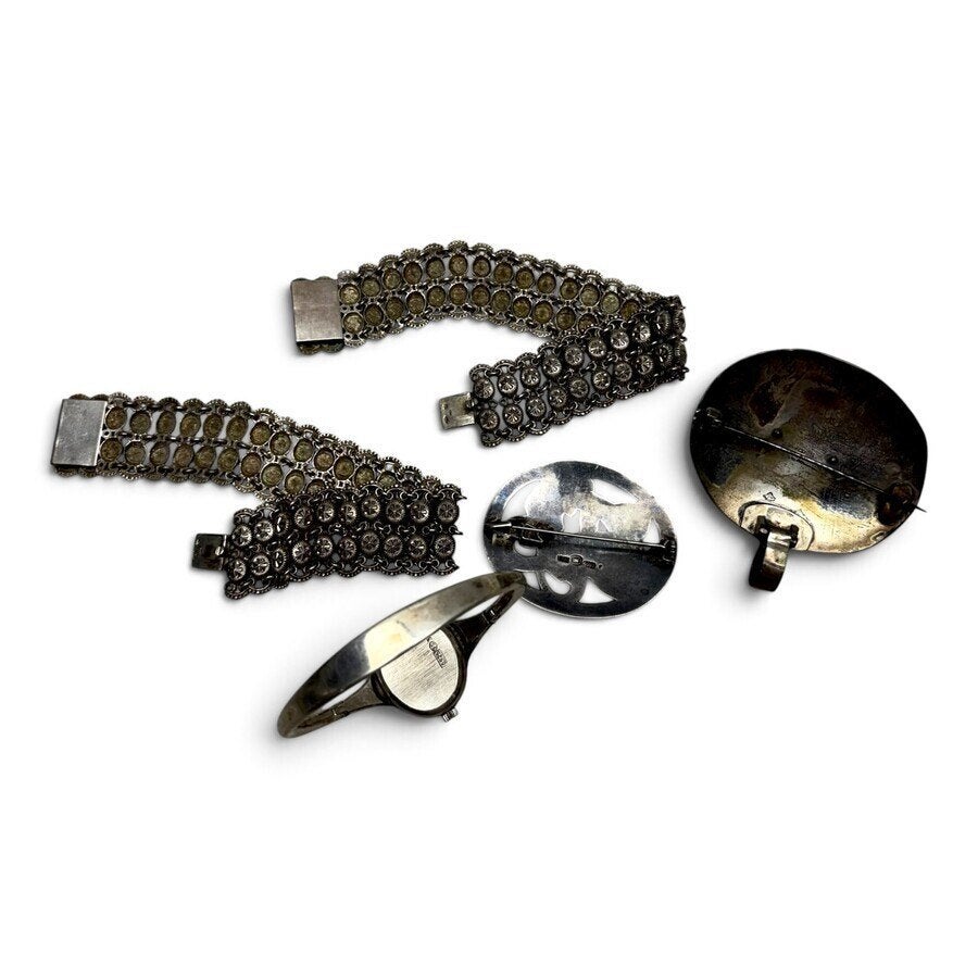 Lot zilveren sieraden, Ophalen of Verzenden, Zilver, Overige typen