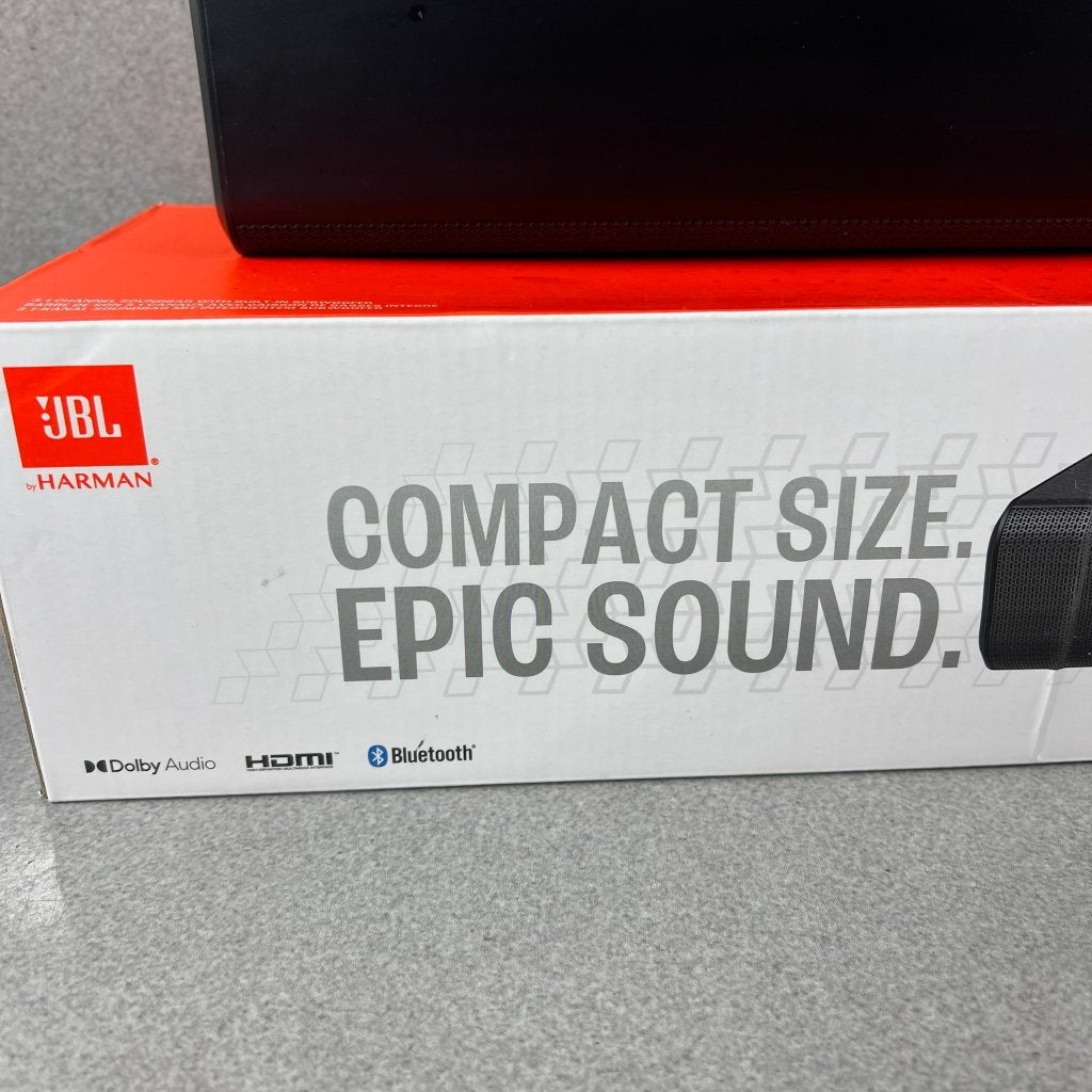 JBL Cinema Soundbar SB510 | doos, kabels, ab | 412360, Ophalen of Verzenden, Bluetooth, Zo goed als nieuw