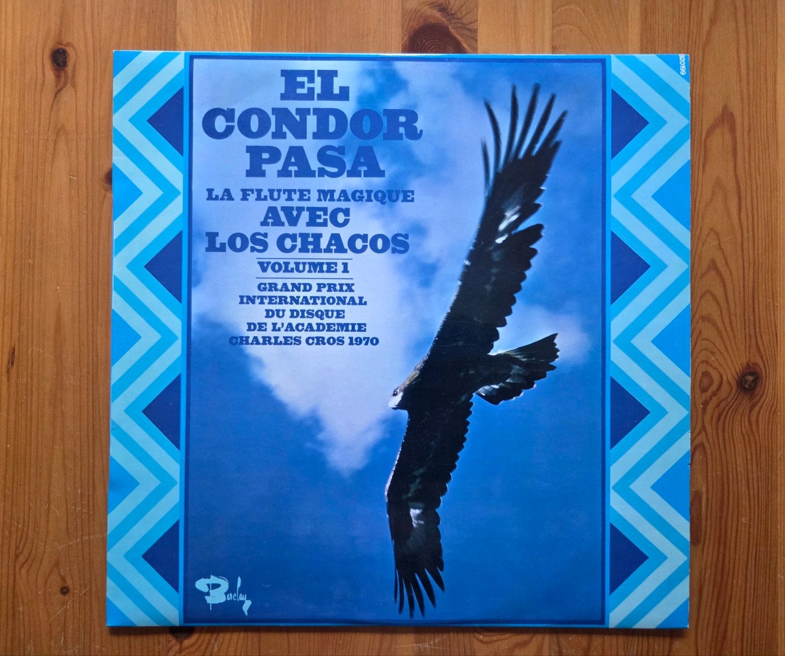 LP Los Chacos - El Condor Pasa (Volume 1), Ophalen of Verzenden, Gebruikt, 12 inch
