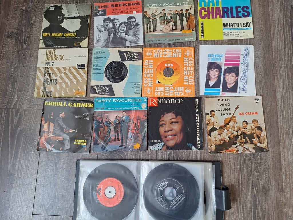 12+11 singeltjes vinyl jaren 50 60, Ophalen of Verzenden, Gebruikt, Overige formaten, Disco