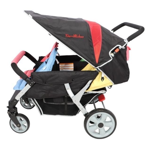 Groepskinderwagen – Comfort voor 3, 4 of 6 Kids, Ophalen of Verzenden, 0 t/m 13 kg, Maxi-Cosi, Isofix