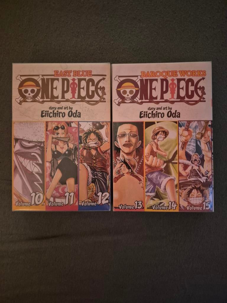One Piece Manga Box Sets 10-15 (Engels), Meerdere stripboeken, Ophalen of Verzenden, Zo goed als nieuw, Eiichiro Oda