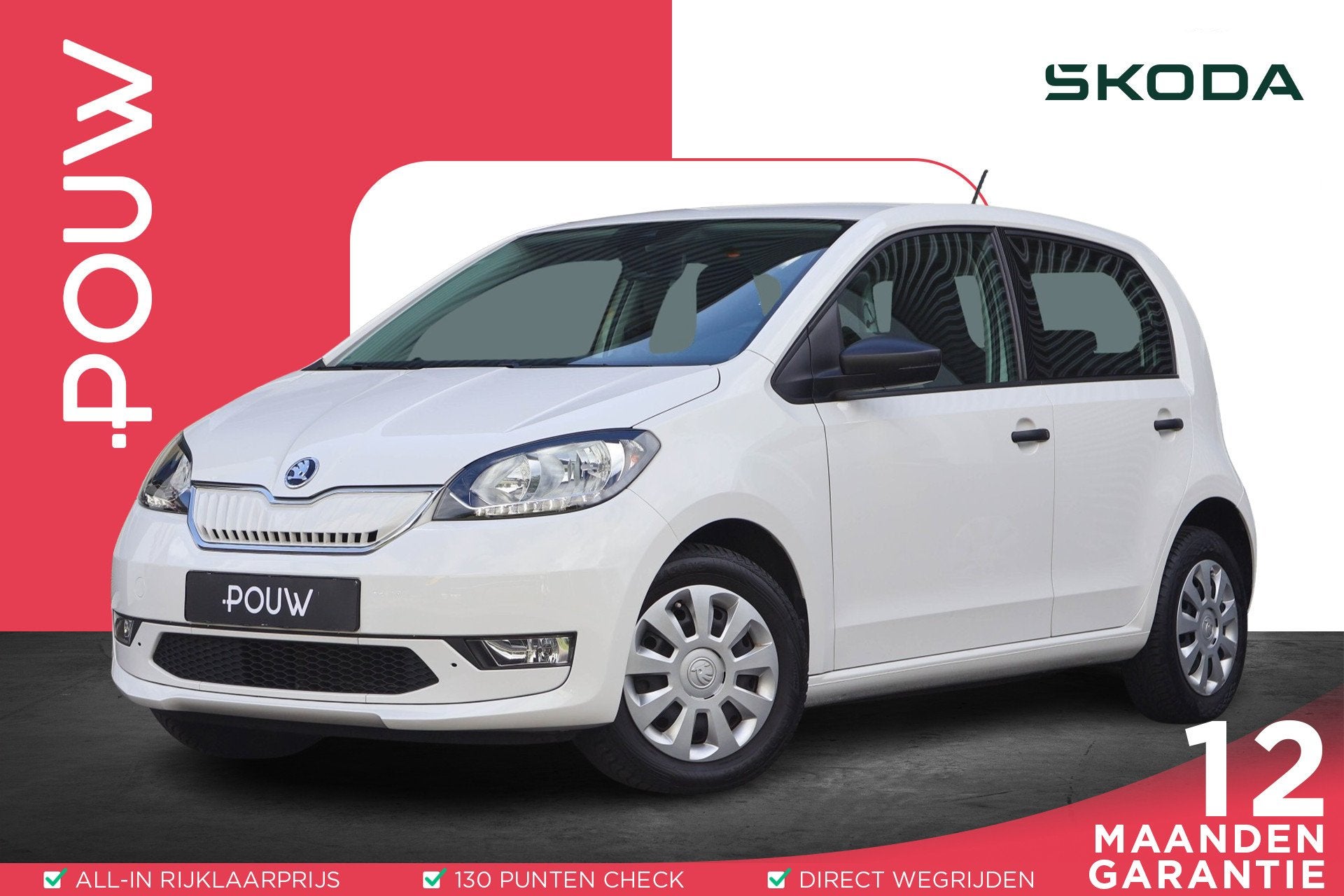 Skoda Citigo e-iV 83pk EV Ambition | SoH 94% | DAB+ | Elektr