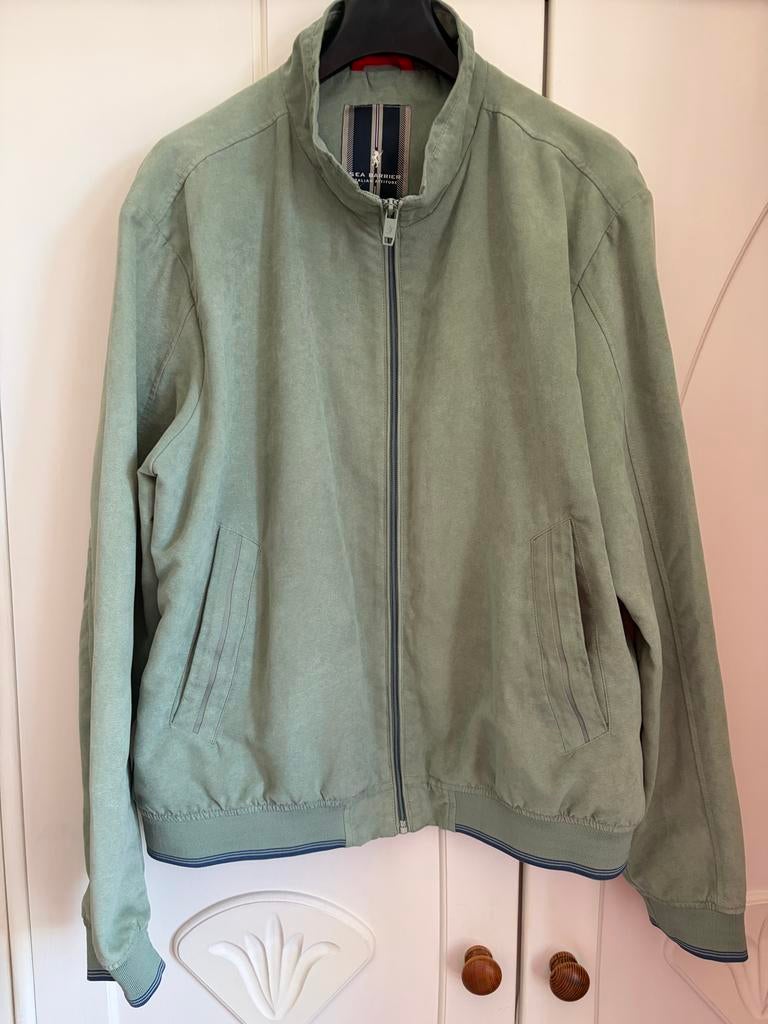 Sea Barrier zomerjas / vest in suède look, Maat XL, Ophalen of Verzenden, Zo goed als nieuw, Maat 56/58 (XL), Groen
