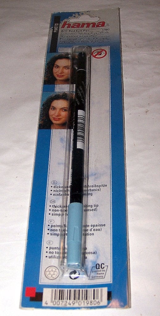 Hama 1980 Anti Red Eye pen. Nieuw in verpakking., Audio, Tv en Foto, Fotografie | Doka Toebehoren, Ophalen of Verzenden, Nieuw