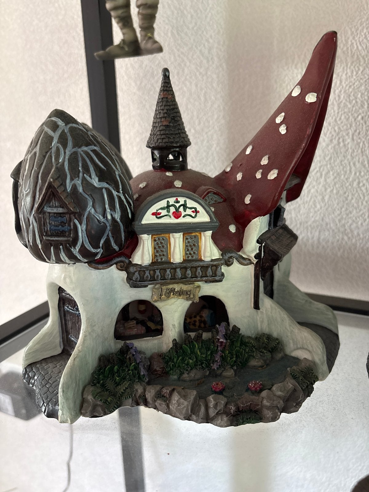 Efteling Huis van de Kabouters miniatuur, Ophalen of Verzenden, Zo goed als nieuw, Beeldje of Poppetje