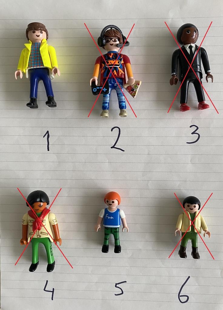 Te koop: diverse Playmobil figuren, Ophalen of Verzenden, Zo goed als nieuw, Los playmobil