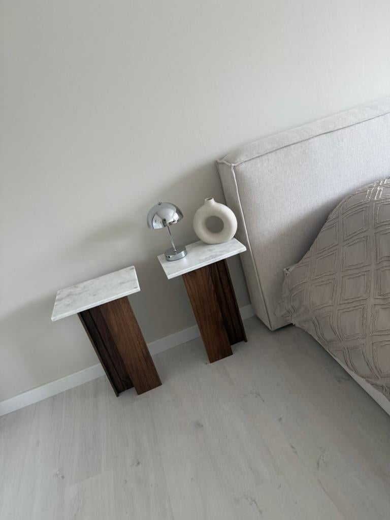DIY Bijzettafels Nachtkastjes Set van 2 Spoed ivm verhuizing, Sieraden, Tassen en Uiterlijk, Manchetknopen, Zo goed als nieuw