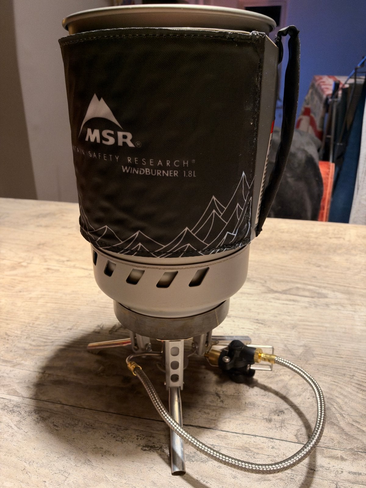 MSR Windburner gaskookstel, Ophalen of Verzenden, Zo goed als nieuw
