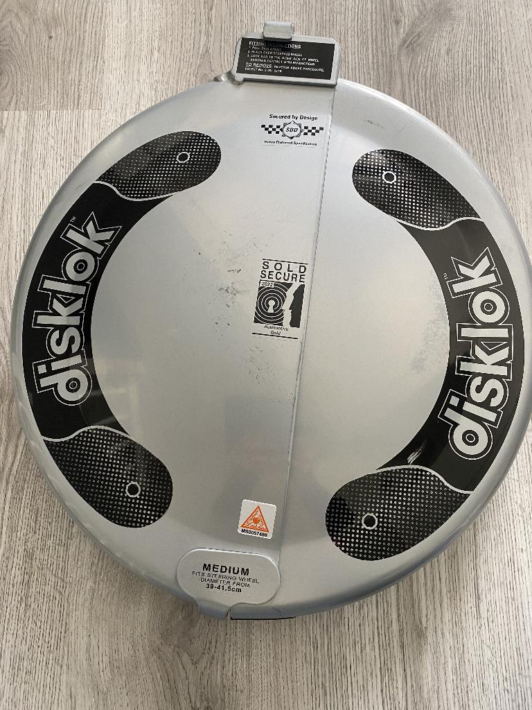 Disklock antidiefstal, Auto diversen, Anti-diefstal, Zo goed als nieuw, Ophalen of Verzenden