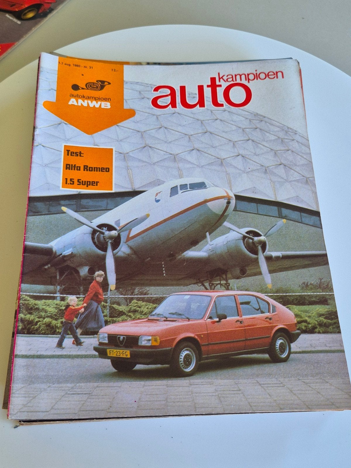 Autokampioen ANWB tijdschriften 1980 - diverse nummers, Ophalen of Verzenden, Gelezen, Alfa Romeo, ANWB