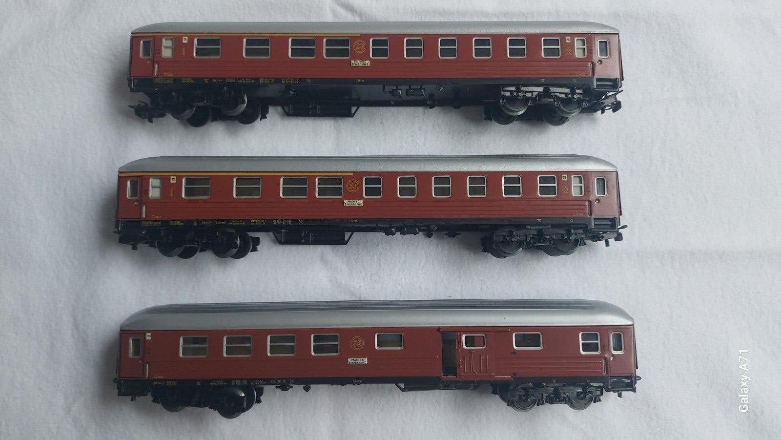 Set van 3 wagons Märklin 4030 / 4031, Hobby en Vrije tijd, Modeltreinen | H0, Wisselstroom, Gebruikt, Wagon, Ophalen of Verzenden