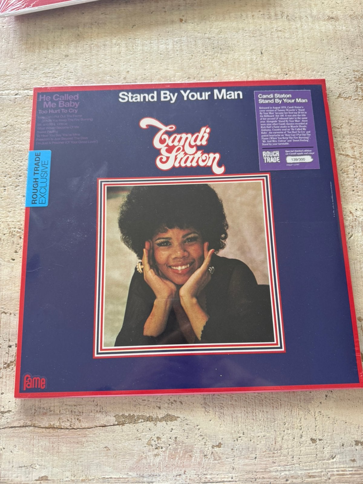 Candi Staton - Stand By Your Man ltd candi red vinyl, Colored vinyl, Ophalen of Verzenden, Nieuw in verpakking, 12 inch