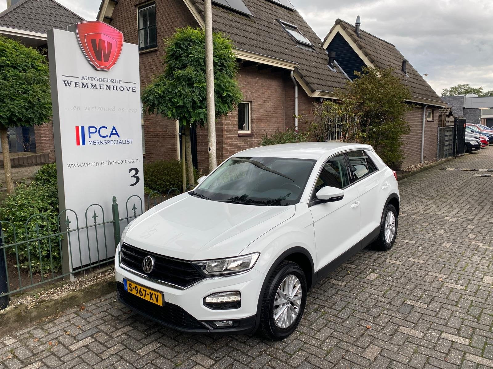 Volkswagen T-Roc 1.0 TSI Style (bj 2019), Voorwielaandrijving, 12 maanden, Stof, Gebruikt