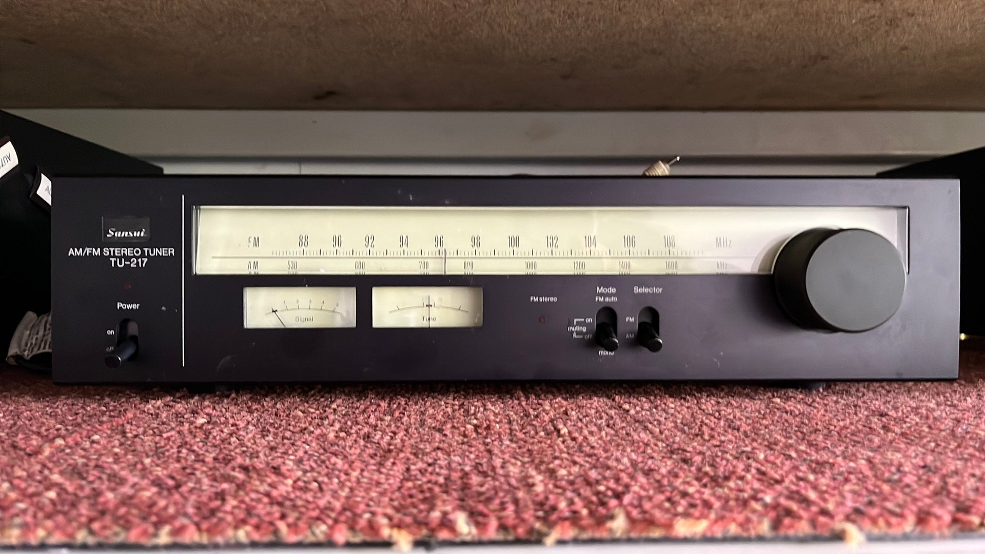 Sansui tu 217 tuner, Ophalen of Verzenden, Gebruikt