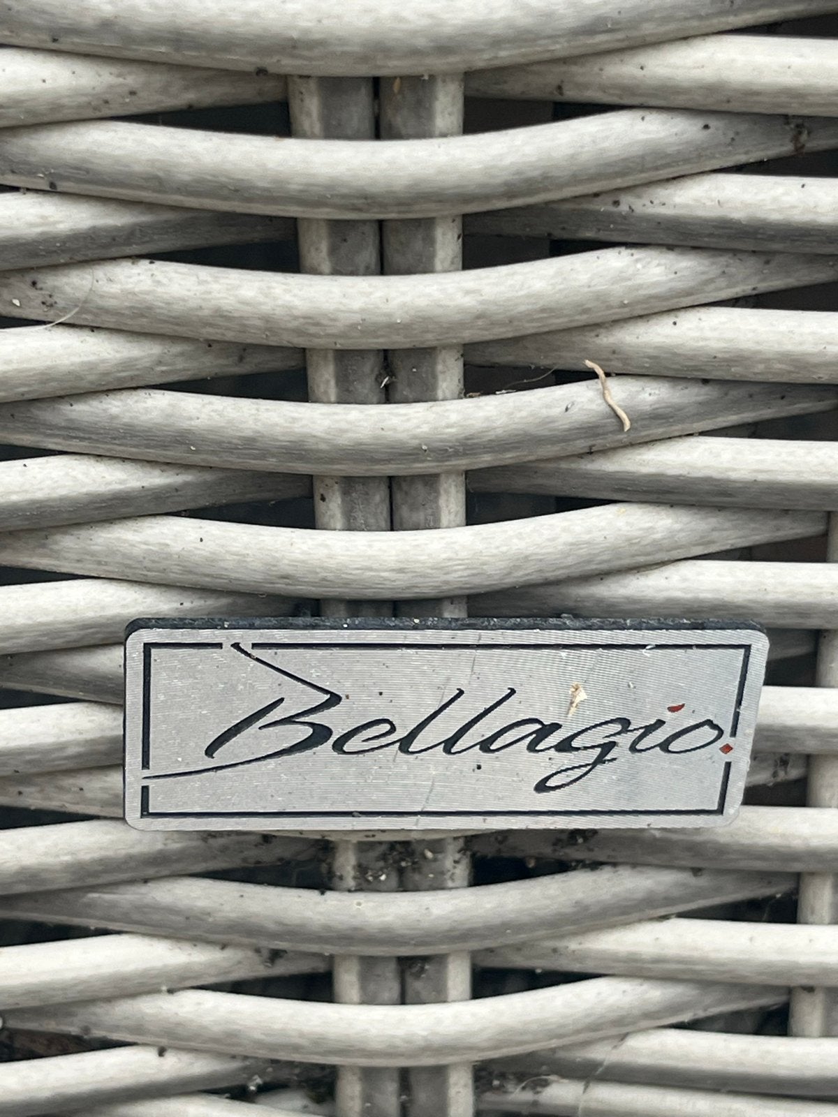 3 Bellagio stoelen in perfecte staat, Ophalen, Zo goed als nieuw, Wicker