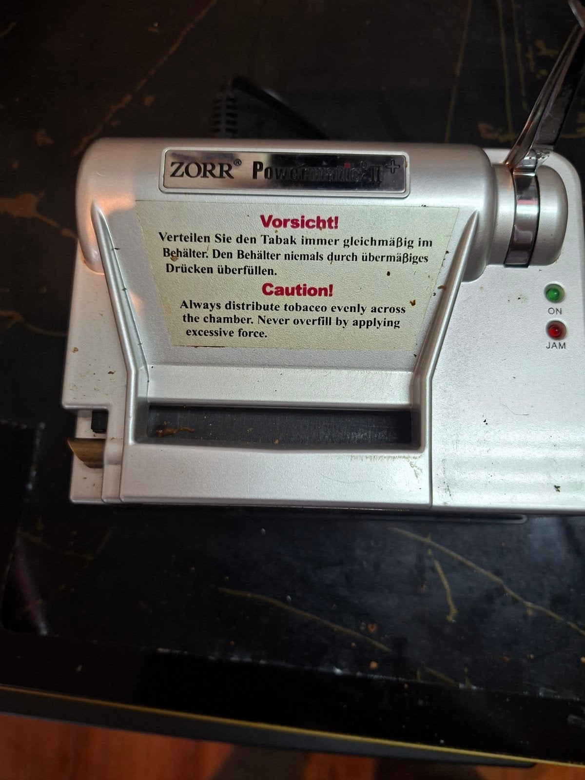 Zorr powermatic  2+  sigarettenmaker, Verzamelen, Ophalen of Verzenden, Zo goed als nieuw, Overige typen