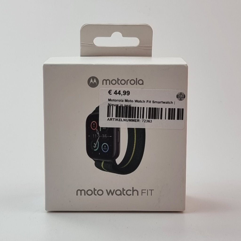 Motorola Moto Watch Fit Smartwatch | Nieuw in seal, Motorola, Nieuw, Support@motorola.com, 222 W. Merchandise Mart Plaza
Suite 1800
Chicago, IL 60654
United States
