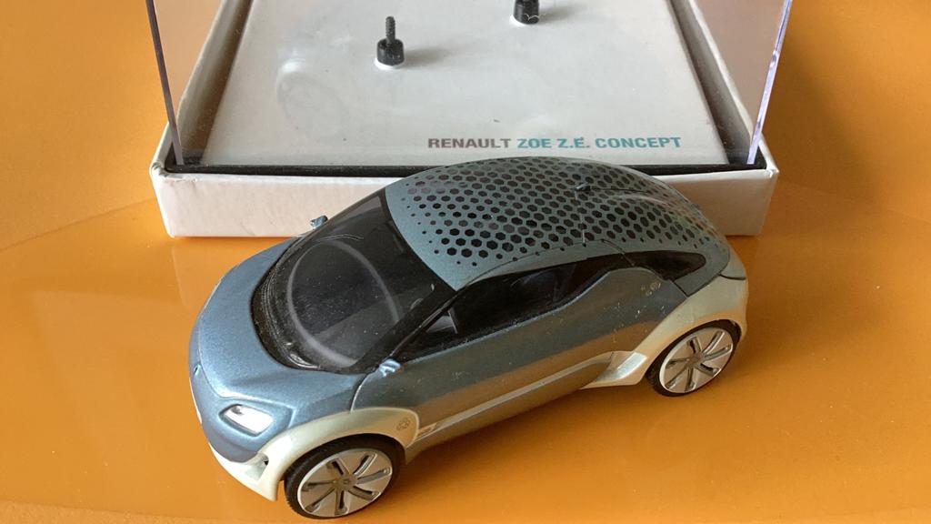 Renault Zoe, experimenteel, met vitrine-doosje, Ophalen of Verzenden, Zo goed als nieuw, Auto, Overige merken