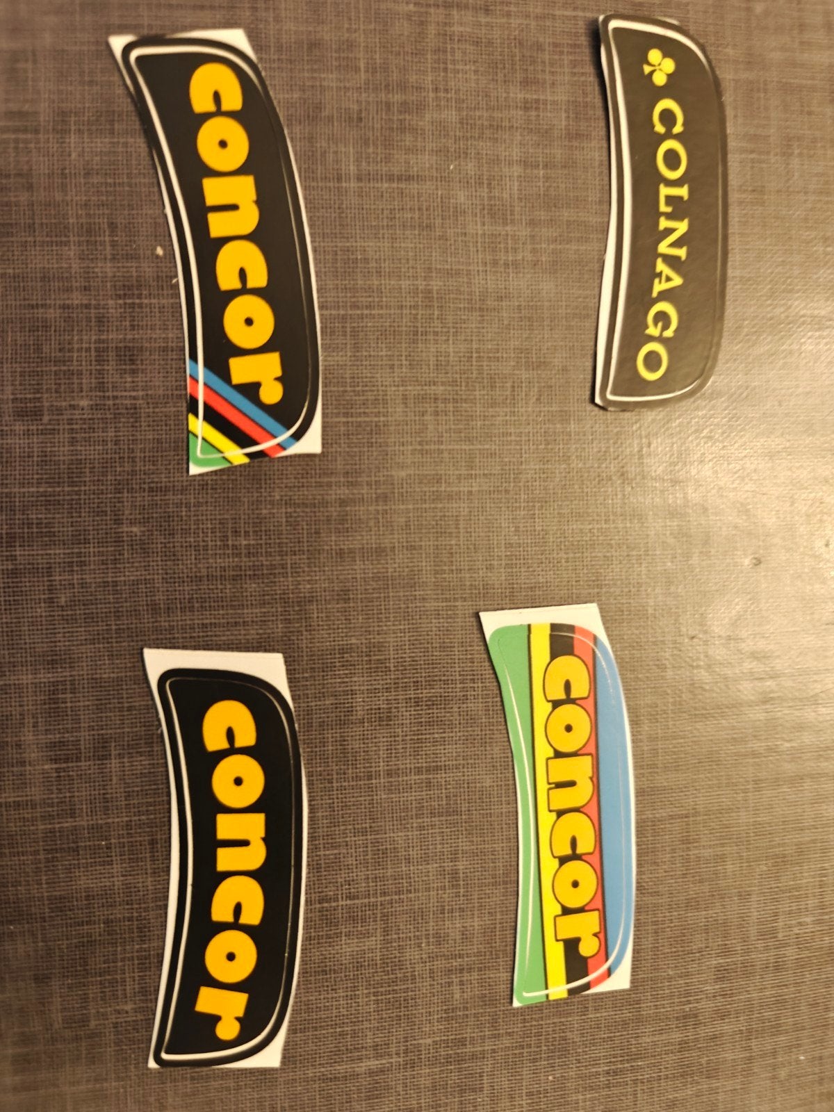 nieuwe stickers voor Concor zadel, Ophalen of Verzenden, Zadel