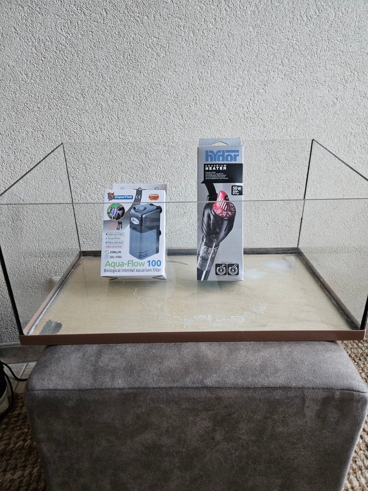Waterschildpadden terrarium L50cm B30cm H25 Turtle - unknown for sale from janssen
