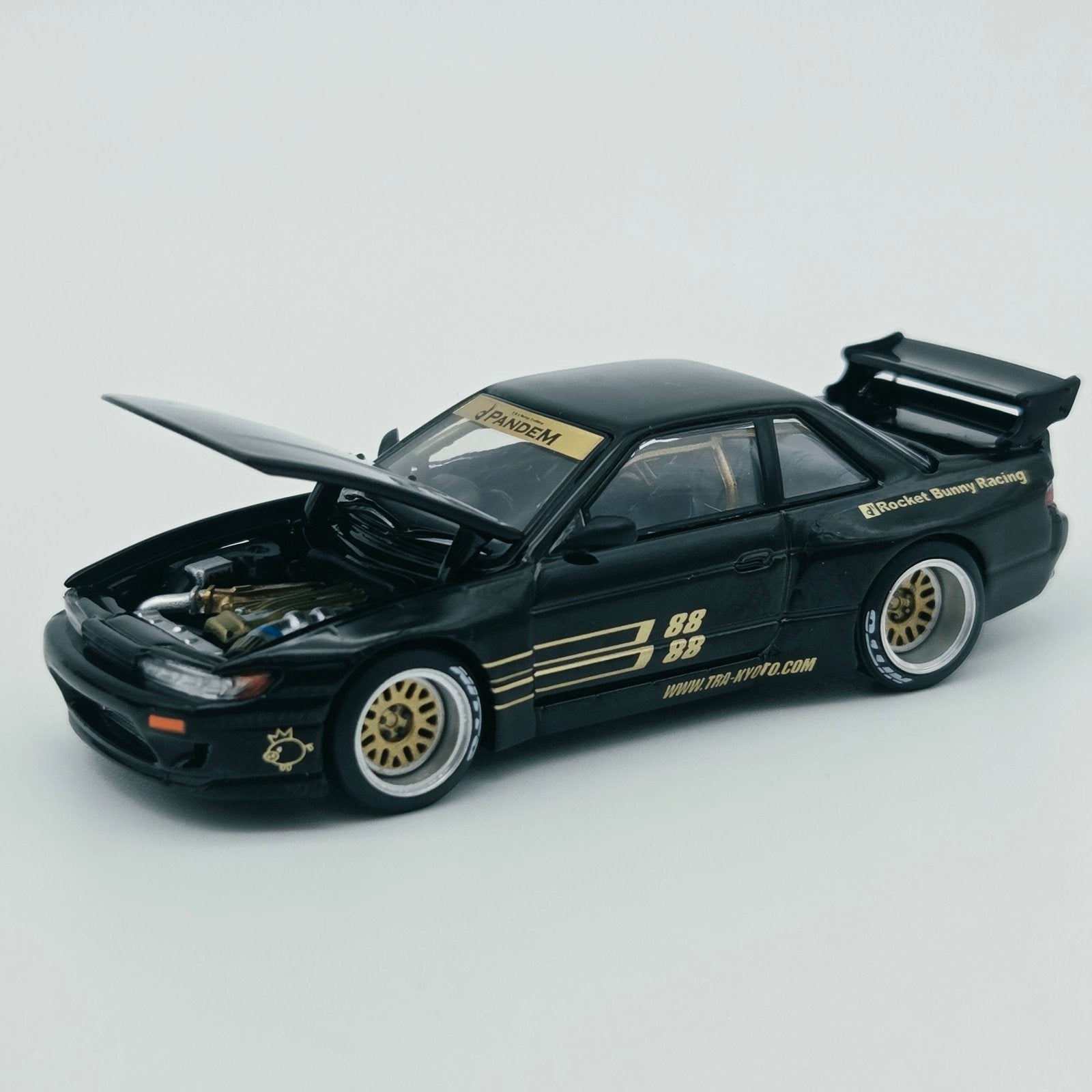 Pop Race – Pandem S13,black, Mymodelcar@outlook.com, Auto, Ophalen of Verzenden, Pop Race