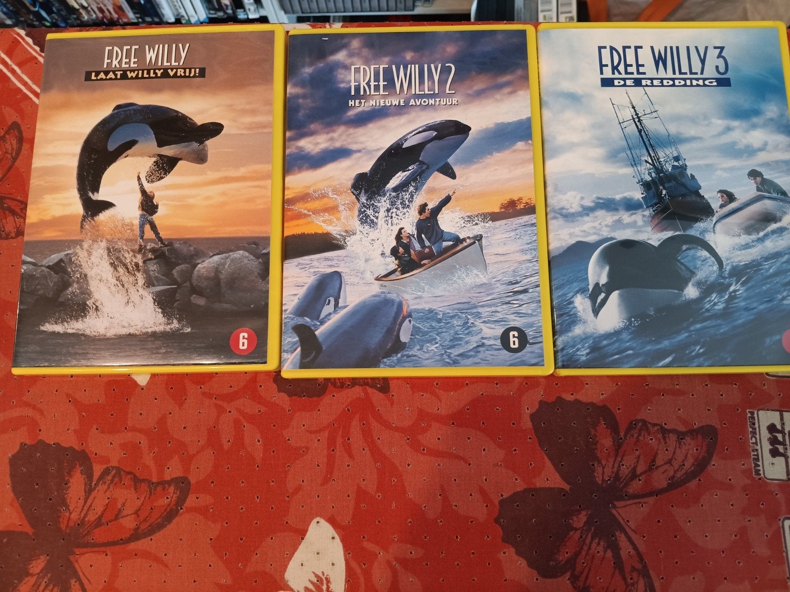 Free Willy Trilogie DVD Boxset - Laat Willy Vrij!, Vanaf 6 jaar, Ophalen of Verzenden, Gebruikt