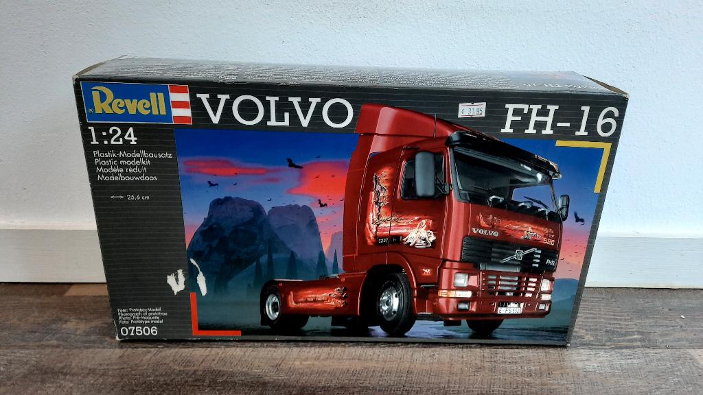Revell 07506 Volvo FH-16 1:24 Modelbouw Vrachtwagen, Hobby en Vrije tijd, Modelbouw | Auto's en Voertuigen, Revell, Groter dan 1:32