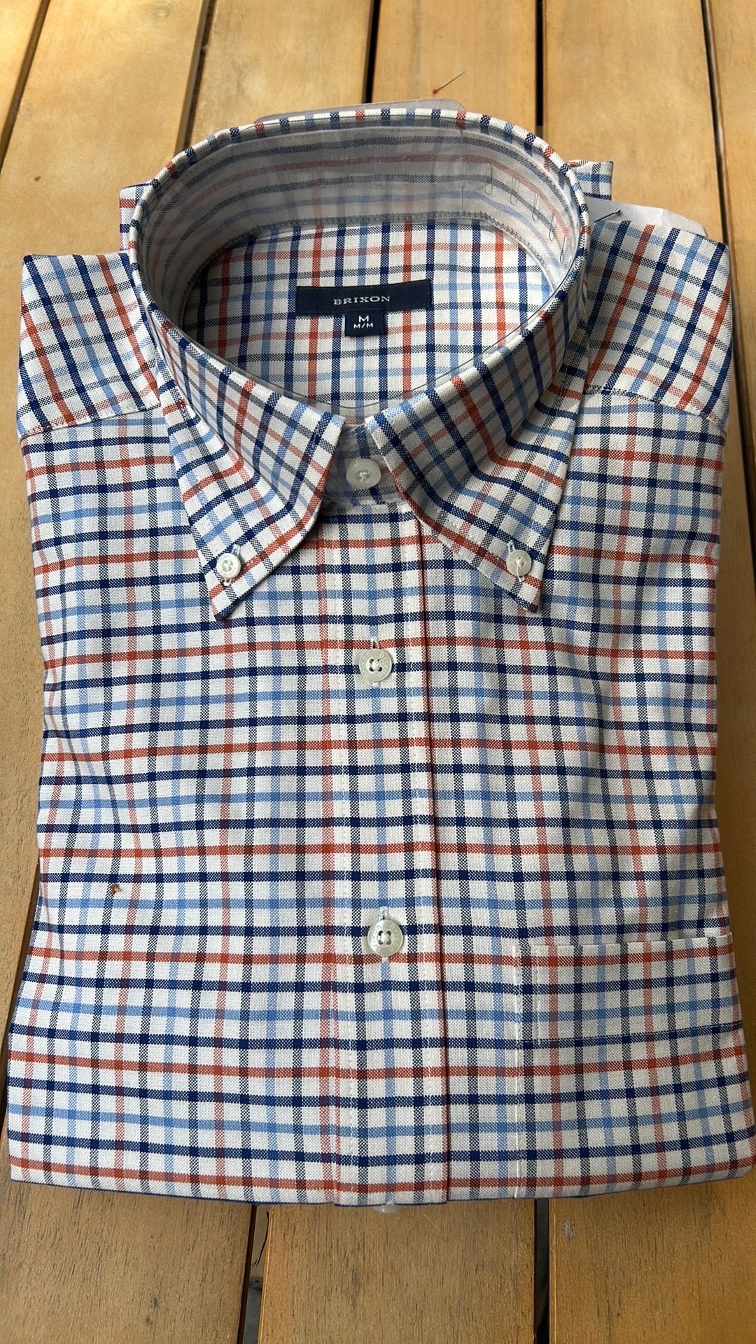 Brixon overhemd maat 40, Kleding | Heren, Ophalen, Nieuw, Blauw, Halswijdte 39/40 (M)
