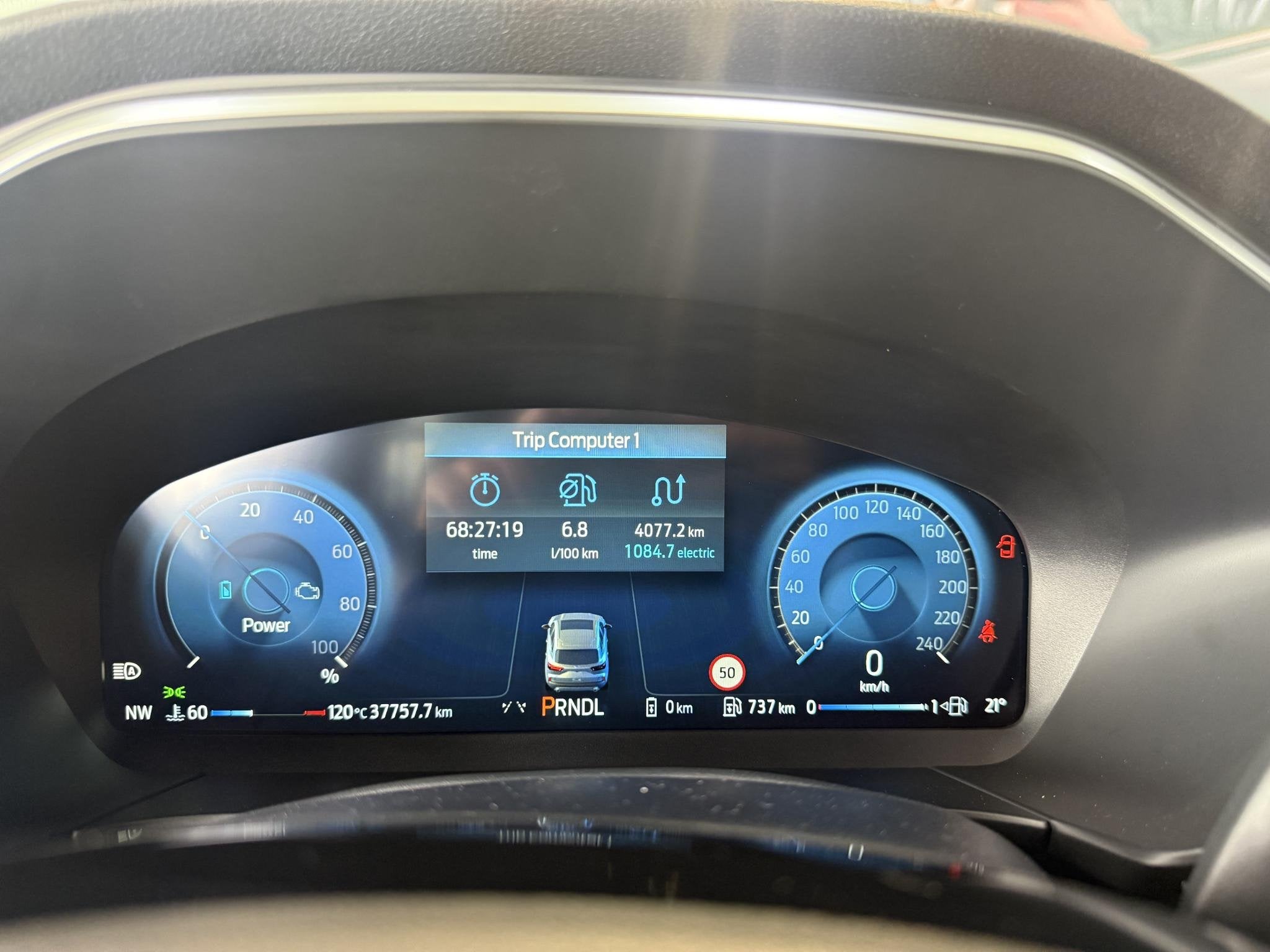 Ford Kuga 2.5 PHEV Titanium Winterpack, Auto's, Ford, Gebruikt, Euro 6, Parkeersensor, Bedrijf