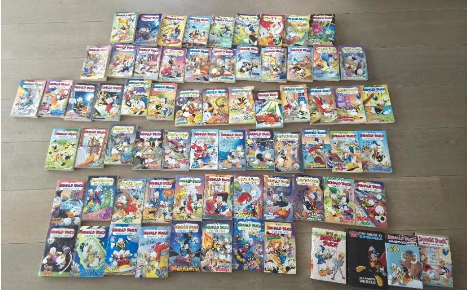 69 donald duck pockets, Boeken, Stripboeken, Gelezen, Meerdere stripboeken, Ophalen of Verzenden