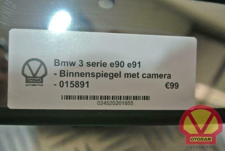 bmw 3 serie e90 e91 binnenspiegel met camera 015891, Petuelring 130
80788  Munich, DE, Gebruikt, Info@bmw.de, Ophalen of Verzenden