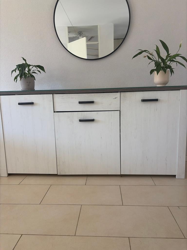 Mooie dressoir met lades en deuren, Huis en Inrichting, Kasten | Dressoirs, Gebruikt, 150 tot 200 cm, Ophalen of Verzenden, Met lade(s)