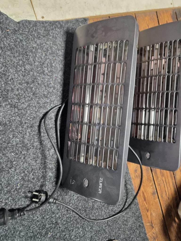 Eurom Q-time 2001 Terrasverwarmer (2 stuks), Ophalen, Minder dan 60 cm, Kachel, 30 tot 80 cm