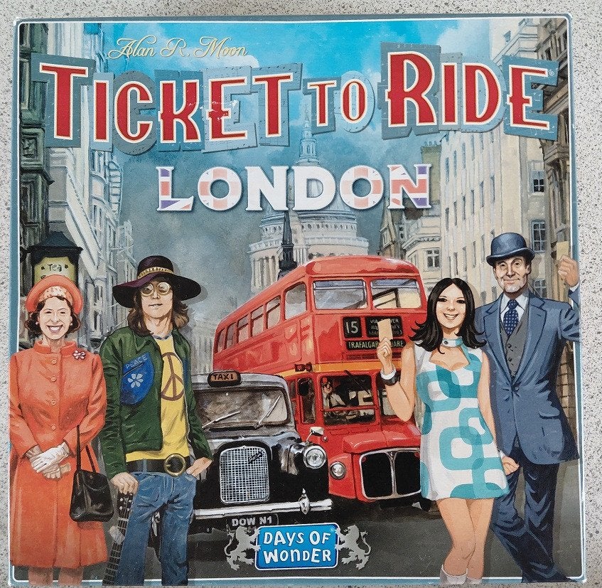 Ticket to Ride London, Hobby en Vrije tijd, Een of twee spelers, Ophalen of Verzenden, Zo goed als nieuw, Days of Wonder