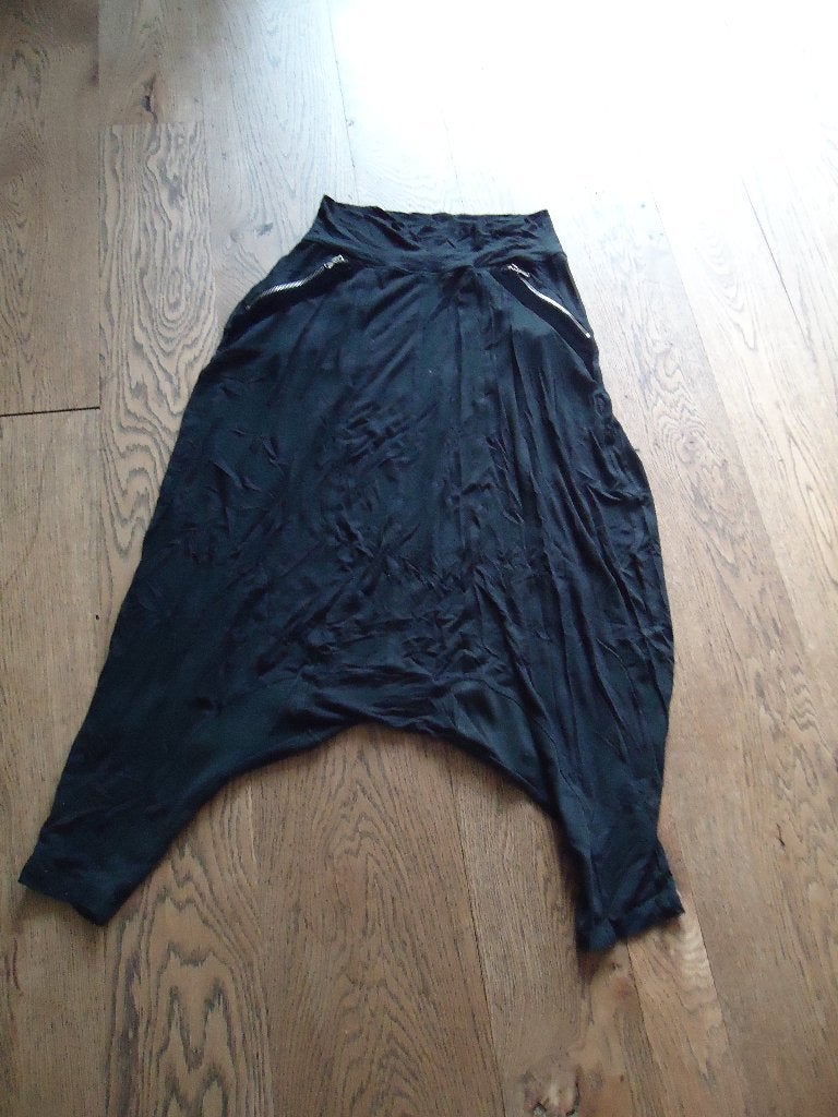 Zwarte Anna baggy legging maat 40, Legging, Anna, Zwart, Maat 40/42 (M)