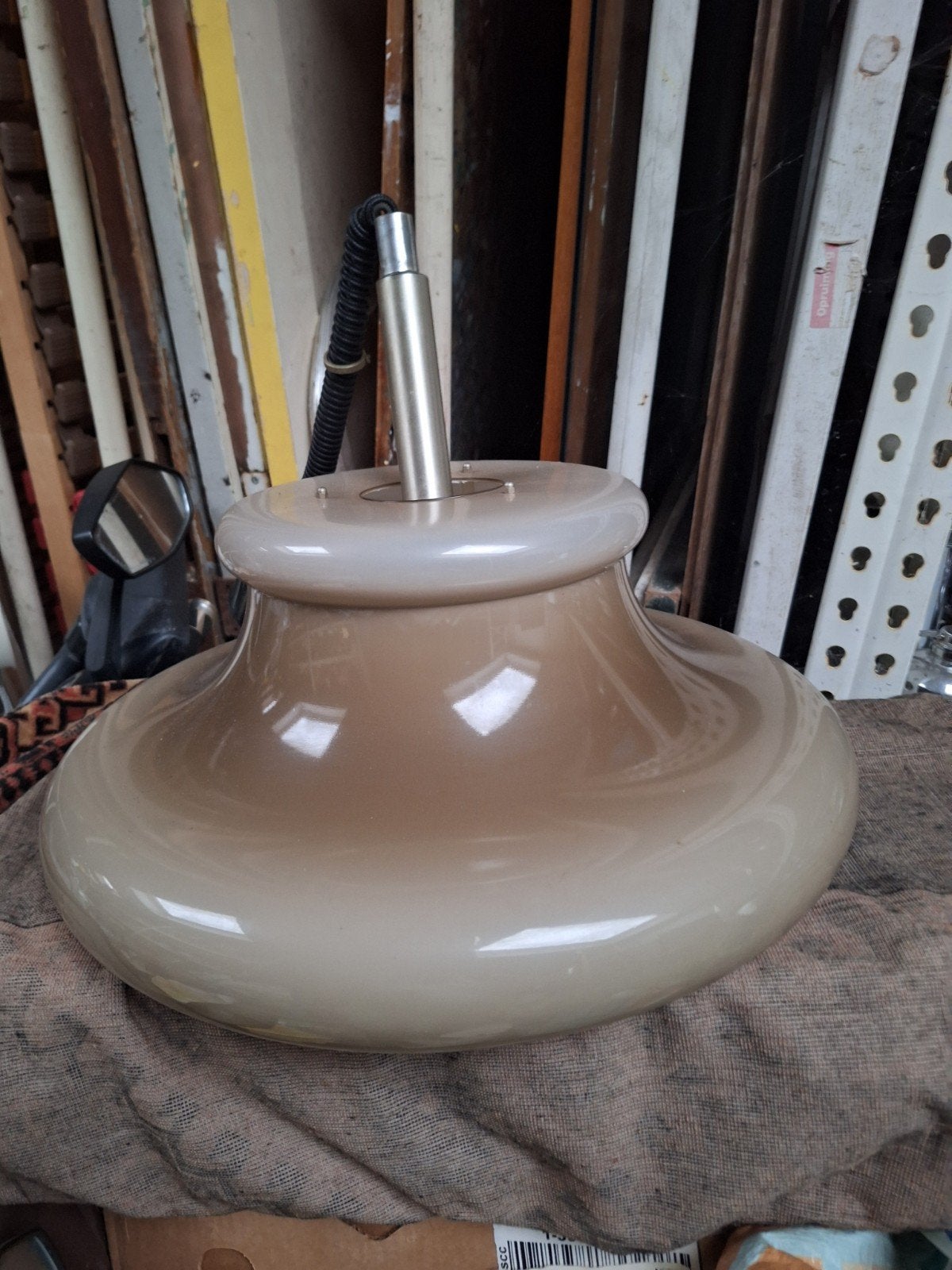 oude retro of een graanlamp Koch, Ophalen
