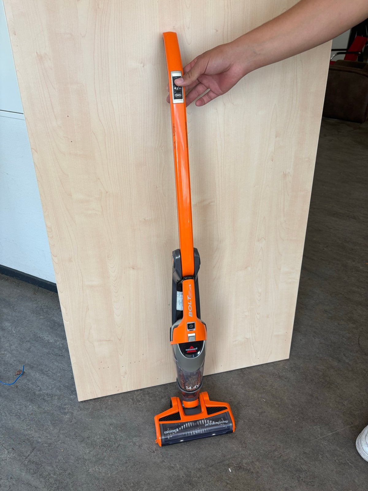 Bissell Bolt Steelstofzuiger 14.4V - Draadloos en Krachtig, Ophalen, Overige merken, Gebruikt, Draadloos