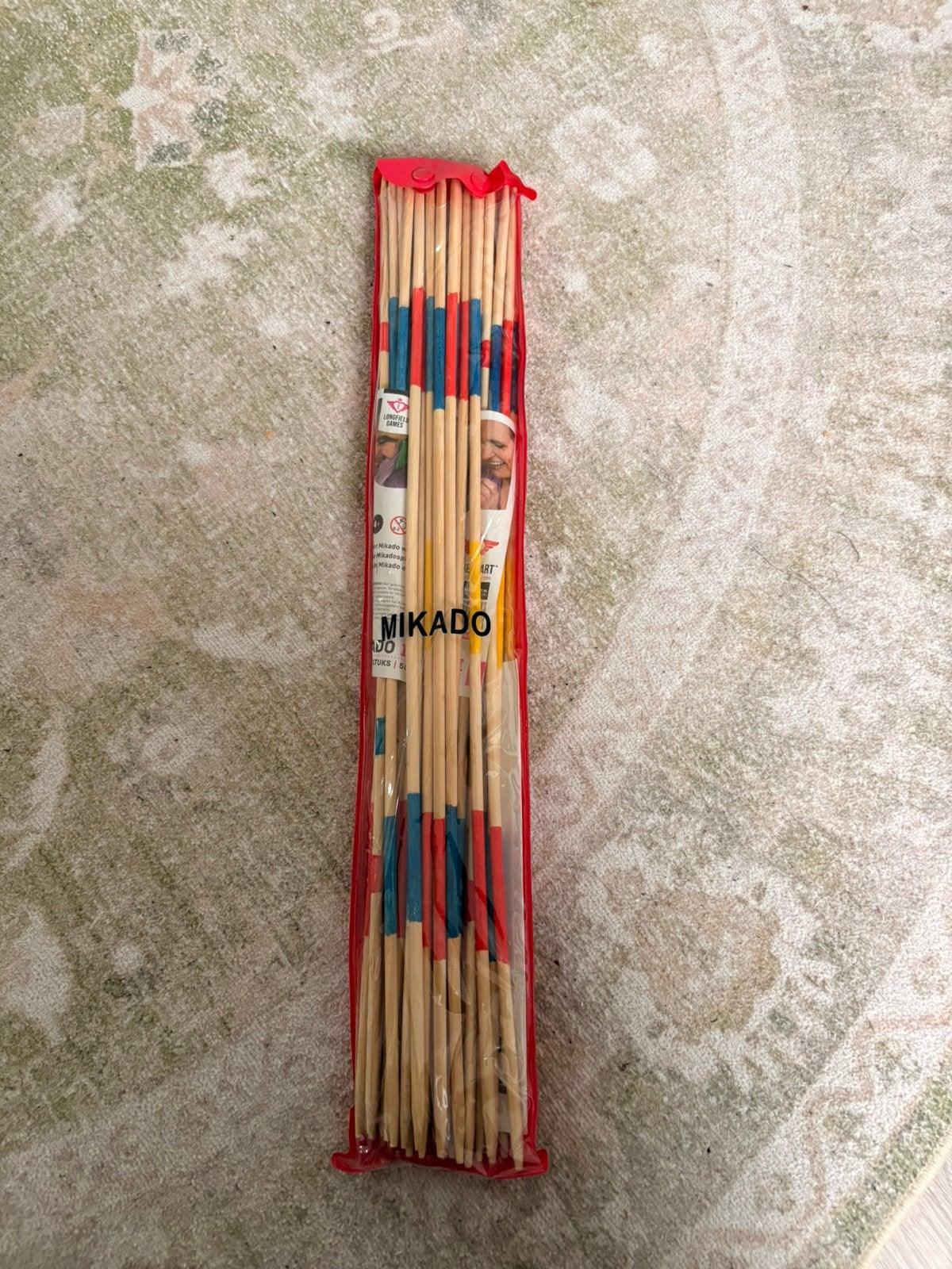 Mikado mega versie, Ophalen, Gebruikt
