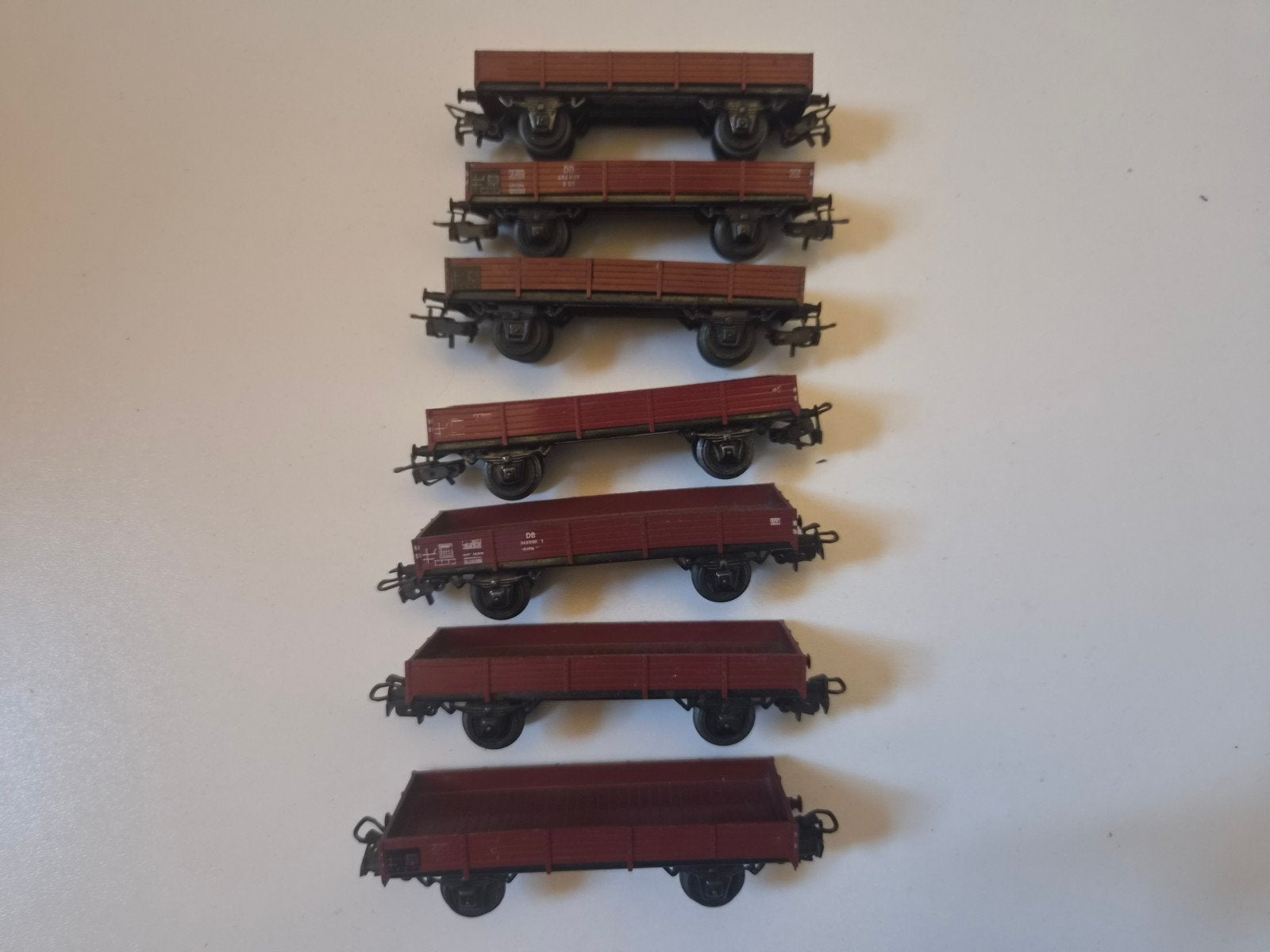 Marklin platte bak wagons 4503, Wisselstroom, Gebruikt, Wagon, Ophalen of Verzenden
