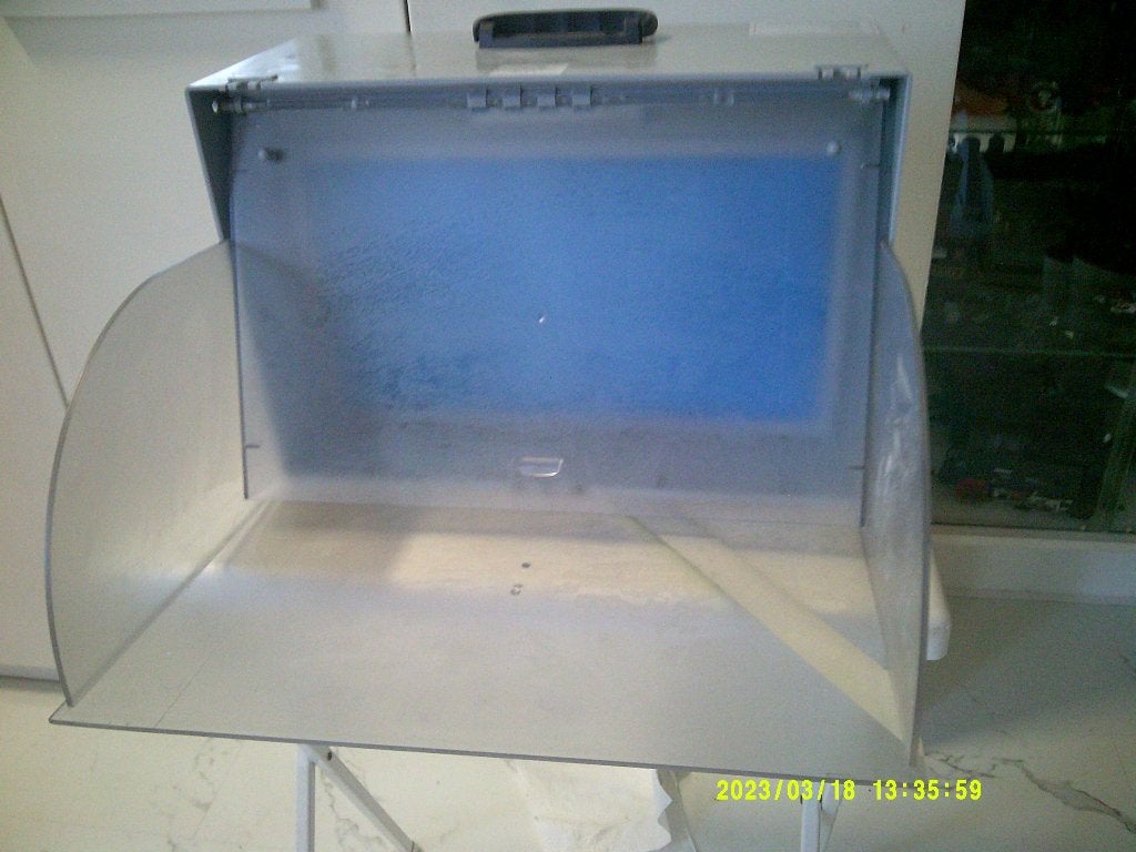 hobby verfspuit cabine, Ophalen of Verzenden, Zo goed als nieuw, Airbrush en Toebehoren