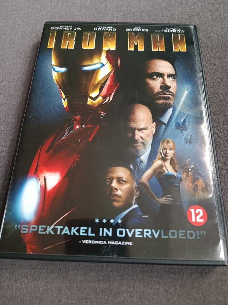 Iron man - dvd, Vanaf 12 jaar, Ophalen of Verzenden, Zo goed als nieuw