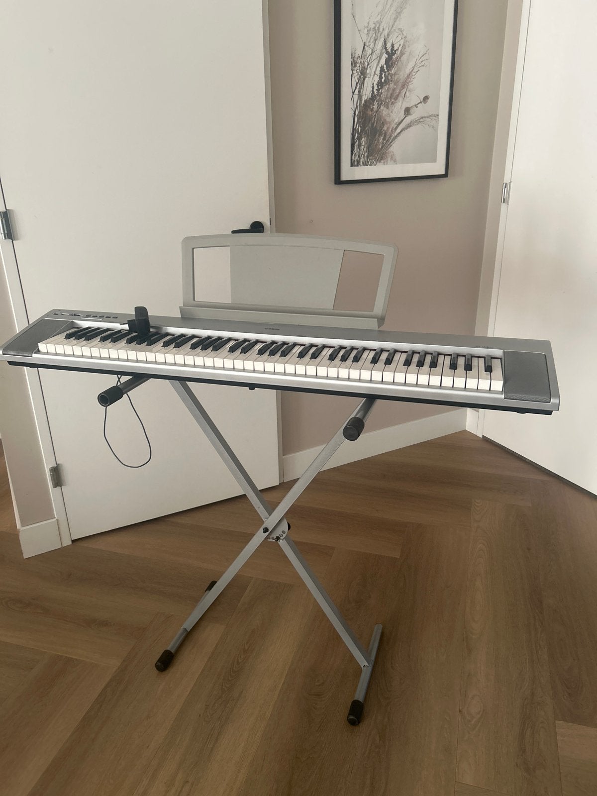 Yamaha Portable Grand NP-30 keyboard met standaard, Ophalen, Gebruikt, Yamaha, Met standaard