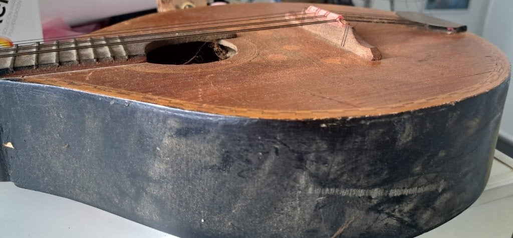 jaren '50-'60 egmond mandoline, Muziek en Instrumenten, Ophalen, Gebruikt