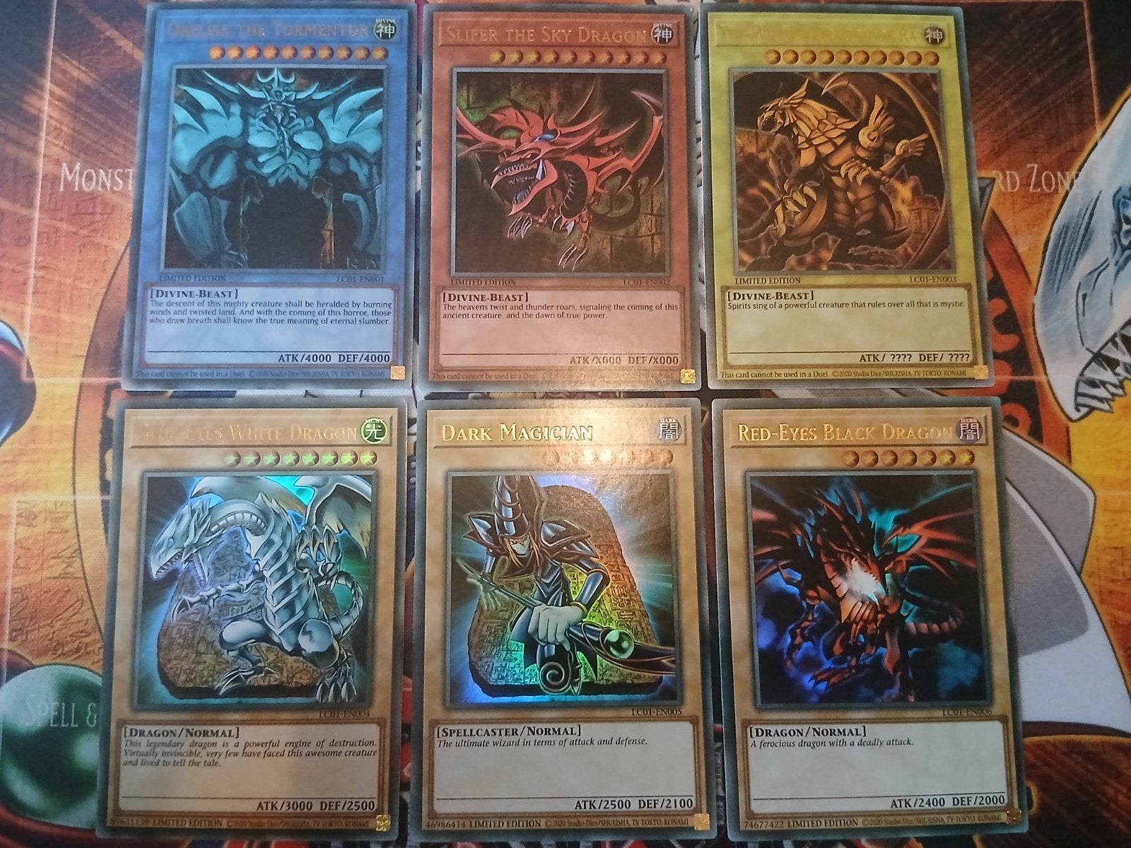 Complete Legendary Collection - Ultra Rare LC01 Set - YGO, Ophalen, Zo goed als nieuw, Meerdere kaarten, Foil