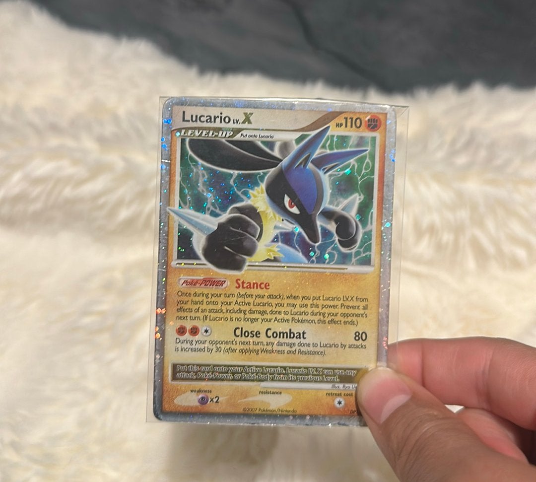 Lucario lvl x, Ophalen of Verzenden, Zo goed als nieuw