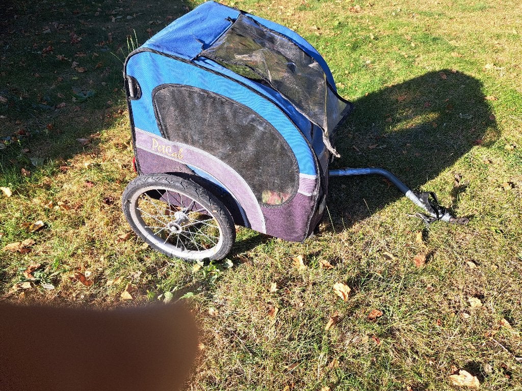 Fiets karretje voor bagage of hond, Ophalen, Gebruikt, Hondenkar, Minder dan 20 kg